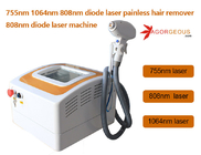 Vertikal 755nm 808nm 1064nm Diode Laser Hair Removal Machine ISO9001